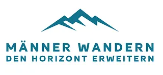 Logo: Männer Wandern. Den Horizont erweitern